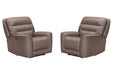Parker Living Lawson - Sydney Brunette Zero Gravity Power Recliner Two Pack