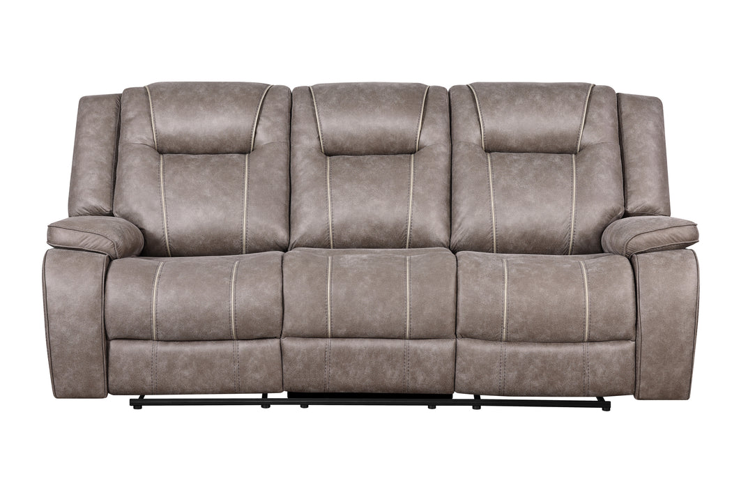 Parker Living Blake - Desert Taupe Manual Glider Reclining Sofa and Two Recliners