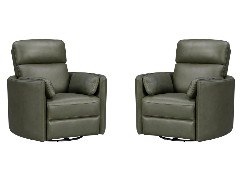 Parker Living Radius Swivel Power Glider Recliner Two Pack