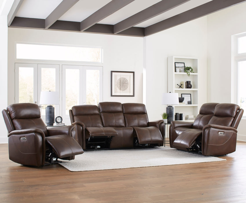Parker Living Cascade Power Reclining Sofa Loveseat and Recliner