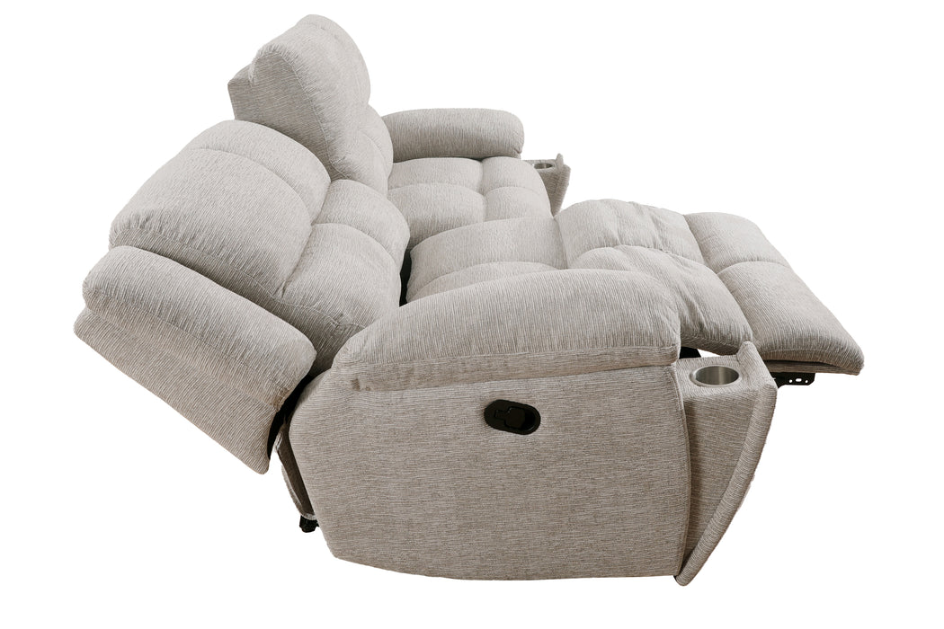 Parker Living Buster Manual Reclining Sofa and Loveseat