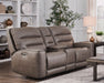 Parker Living Lawson - Sydney Brunette Power Zero Gravity Tilt Console Loveseat P2