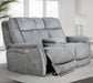 Parker Living Linus - Hudson Grey Power Reclining Sofa and Loveseat