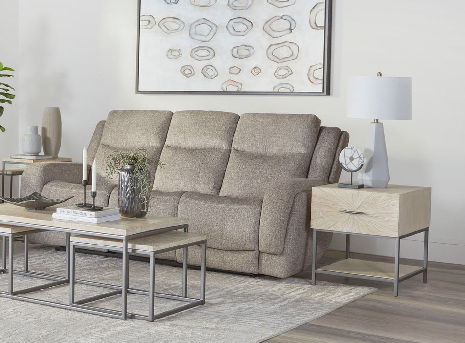 Parker Living Penfield - Frappe Power Reclining Sofa Loveseat and Recliner