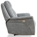 Parker Living Linus - Hudson Grey Power Reclining Sofa Loveseat and Recliner