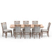 Parker House Americana Modern Dining 88 inch Trestle Extendable Dining Table