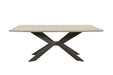 Parker House Crossings - Monaco Dining 84 Inch Rectangular Dining Table with 4 Upholstered Chairs
