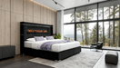 2215 BLACK KING BED - All Brands Furniture (NJ)