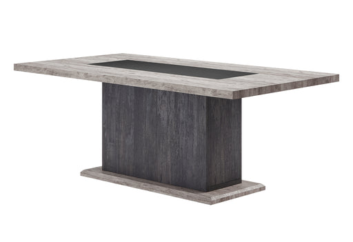 D8030 DINING TABLE WITH STORAGE DRAWERS AND STORAGE DOOR - All Brands Furniture (NJ)