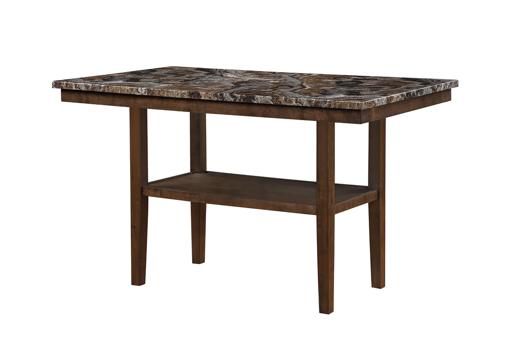 D4355 BROWN BAR TABLE - All Brands Furniture (NJ)