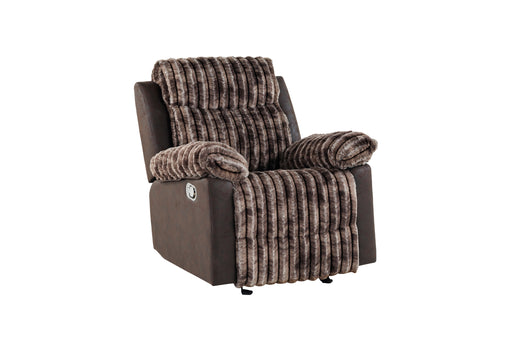 U6028 BROWN GLIDER RECLINER - All Brands Furniture (NJ)