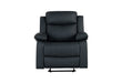U6026 Pu 72A Glider Recliner with LED