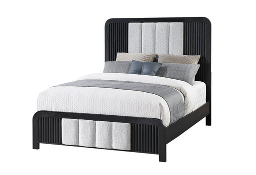 Beckett White/Black Bed