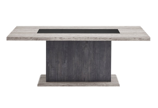 D8030 DINING TABLE WITH STORAGE DRAWERS AND STORAGE DOOR - All Brands Furniture (NJ)