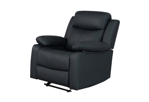 U6026 BLACK PU 72A GLIDER RECLINER WITH LED - All Brands Furniture (NJ)