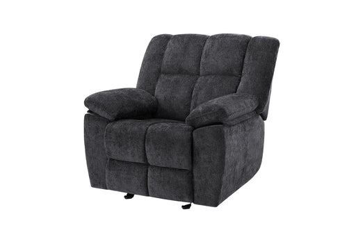 U6000 BLACK GLIDER RECLINER - All Brands Furniture (NJ)