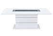 MONACO WHITE DINING TABLE - All Brands Furniture (NJ)