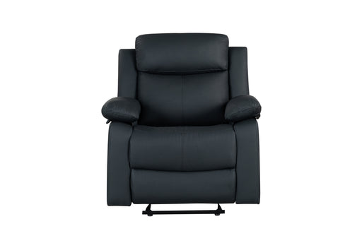 U6026 BLACK PU 72A GLIDER RECLINER WITH LED - All Brands Furniture (NJ)