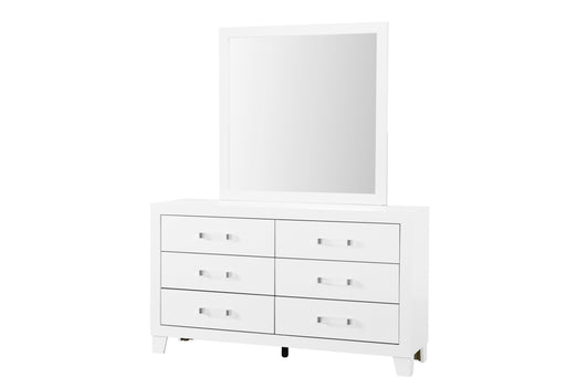 Luccia White Mirror