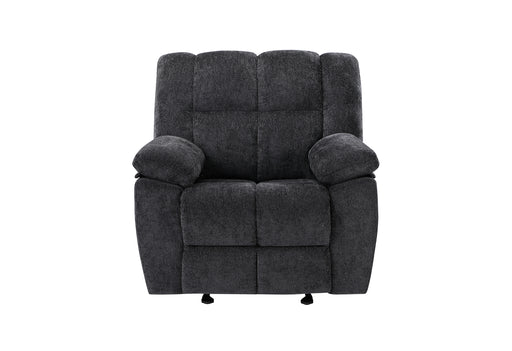U6000 BLACK GLIDER RECLINER - All Brands Furniture (NJ)