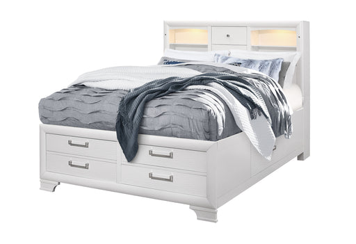 JORDYN WHITE QUEEN BED GROUP - All Brands Furniture (NJ)