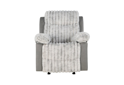 U6028 GREY GLIDER RECLINER - All Brands Furniture (NJ)
