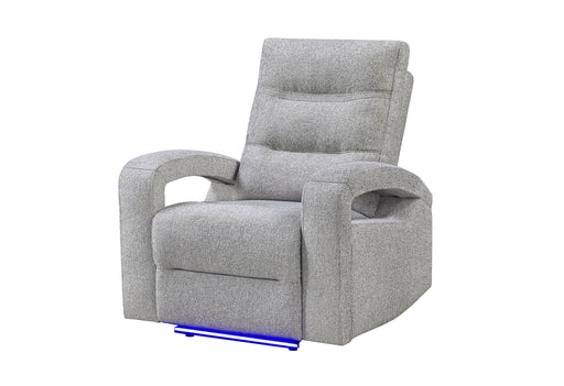 U6611 GREY 15 POWER RECLINER WITH LED - All Brands Furniture (NJ)
