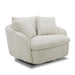 Parker Living Boomer Large Swivel Chair with 2 Toss Pillows