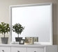 Crown Mark Furniture Evan Mirror in White - All Brands Furniture (NJ)