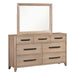 Parker House Breckenridge - Bedroom King Bed 2 Nightstands Dresser with Mirror and Chest