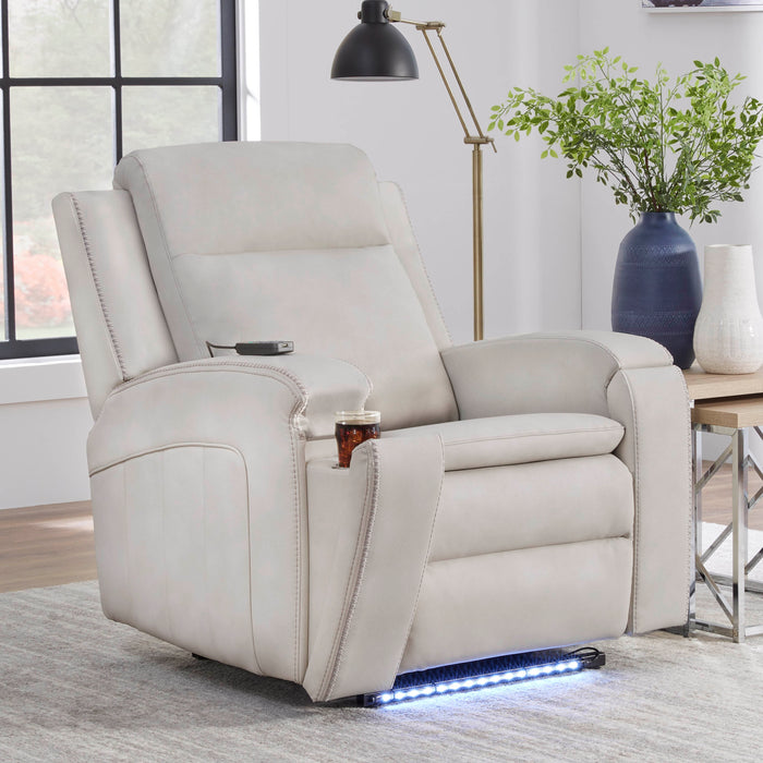 Parker Living Armstrong Power Recliner with Heat Massage and Auto-Glide