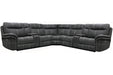 Parker Living Mason - Charcoal 7 Piece Modular Power Reclining Sectional with Power Adjustable Headrests