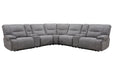 Parker Living Gladiator 7 Piece Modular Power Zero Gravity Reclining Sectional with Power Adjustable Headrests