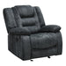 Parker Living Bolton - Misty Storm Manual Reclining Sofa Loveseat and Recliner