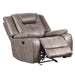 Parker Living Blake - Desert Taupe Manual Glider Reclining Sofa and Two Recliners