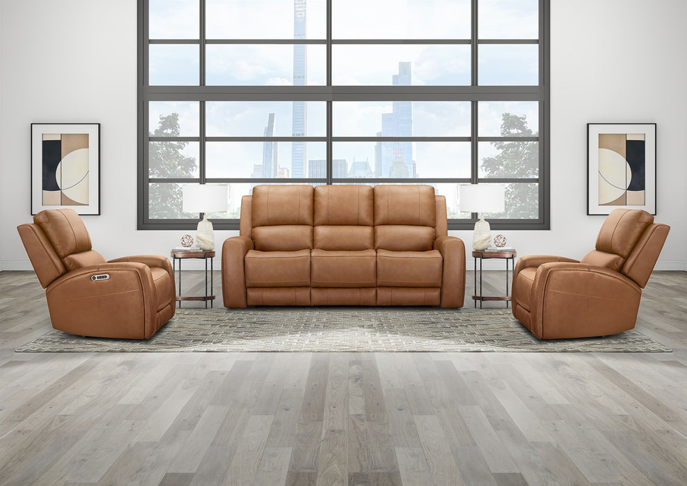 Parker Living Belmont Zero Gravity Power Reclining Sofa and 2 Recliners