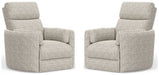 Parker Living Radius Power Swivel Glider Recliner Two Pack