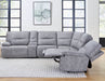 Parker Living Gladiator 6 Piece Modular Power Reclining Sectional with Power Adjustable Headrests