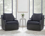 Parker Living Asher Swivel Accent Chair Two Pack