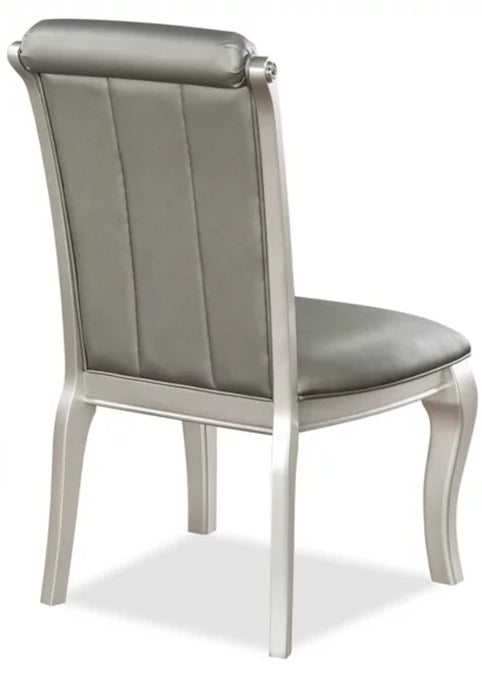 Crown Mark Furniture Caldwell Side Chair in Light Champagne (Set of 2) - All Brands Furniture (NJ)