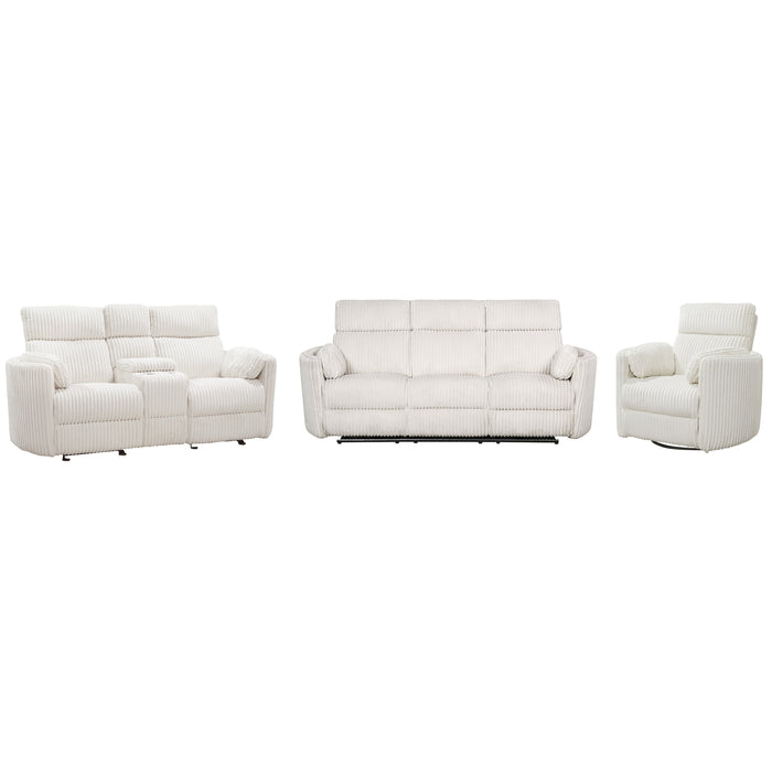 Parker Living Radius Power Reclining Sofa Loveseat and Recliner