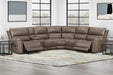 Parker Living Hancock 6 Piece Zero Gravity Power Reclining Sectional with Power Adjustable Headrests