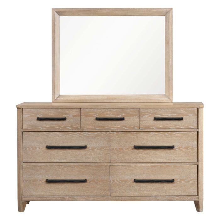 Parker House Breckenridge - Bedroom King Bed 2 Nightstands Dresser with Mirror and Chest