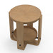 Parker House Escape Round End Table with Shelf