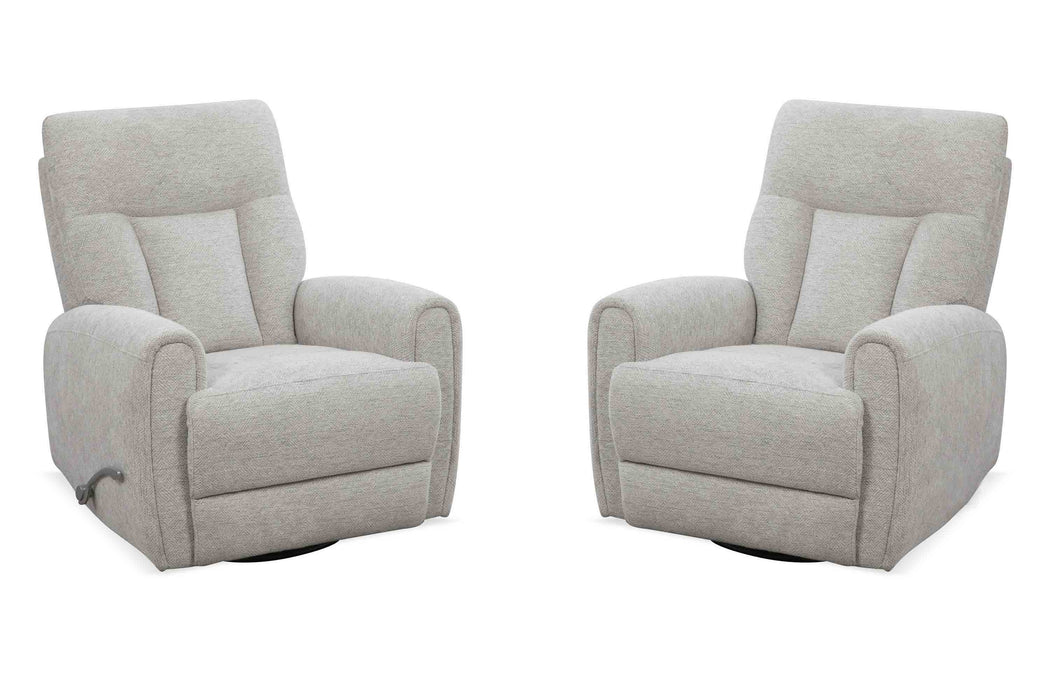 Parker Living Natalia Manual Swivel Glider Recliner Two Pack