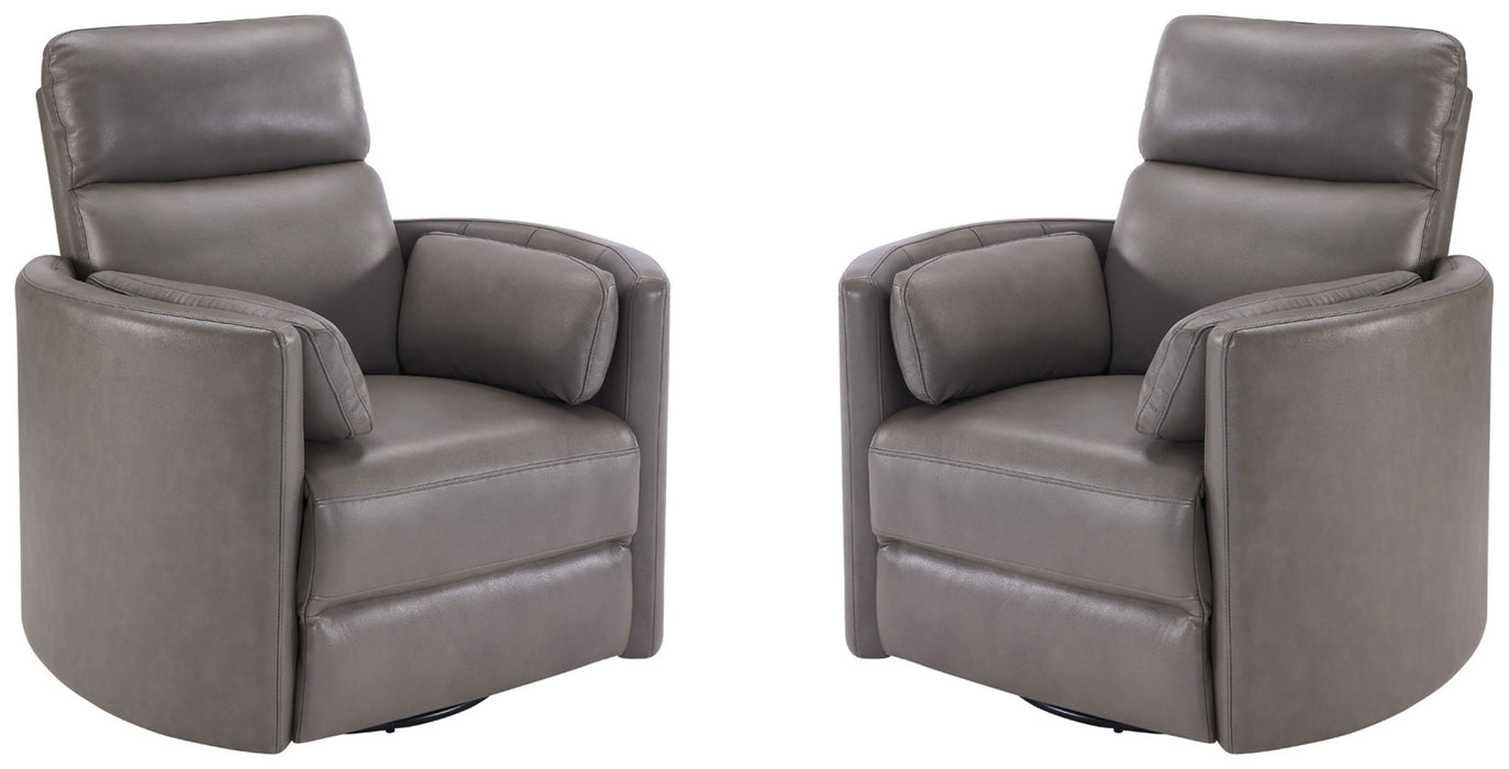 Parker Living Radius - Powered By Freemotion Cordless Power Swivel Glider Recliner Two Pack