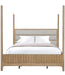 Parker House Escape - Bedroom King Poster Bed 2 Nightstands Dresser with Mirror and Chest