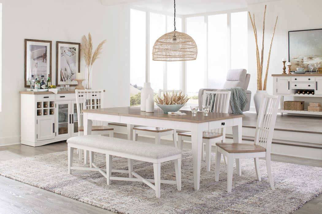 Parker House Americana Modern Dining 58 Inch Upholstered Bench