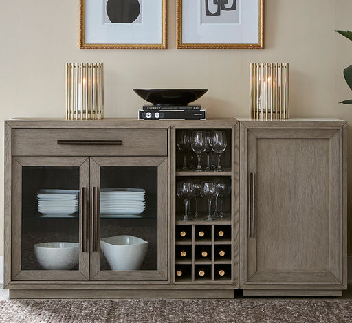 Parker House Pure Modern Dining Multi Functional Server with Bar Cabinet
