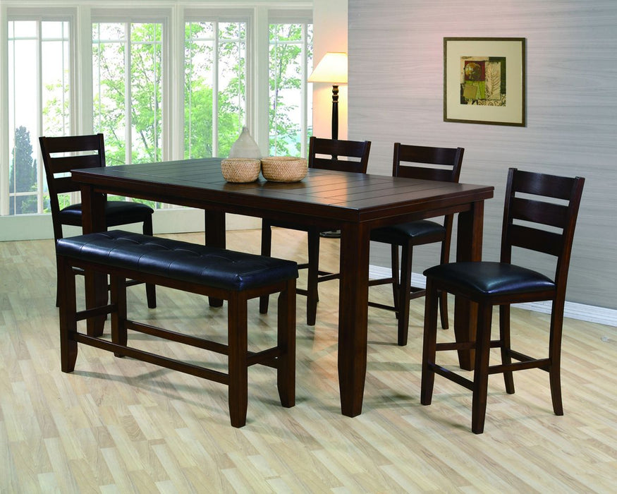 Crown Mark Bardstown Counter Height Table in Espresso - All Brands Furniture (NJ)